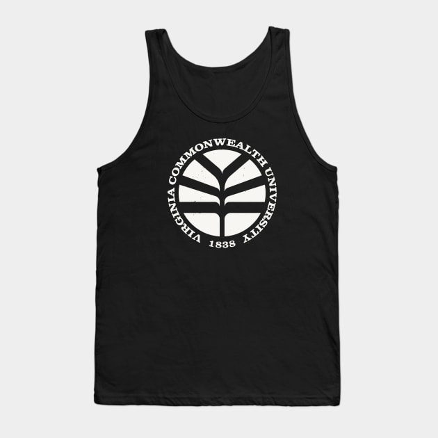 VCU Old Logo Tank Top by sombreroinc